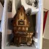 Dickson Village series Large Assortment of Illuminated Christmas Village Buildings, Figurines, Trees & Accessories - 6