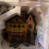 Dickson Village series Large Assortment of Illuminated Christmas Village Buildings, Figurines, Trees & Accessories - 11