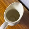 Cream Glazed Ceramic Pitcher - 2