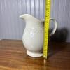 Cream Glazed Ceramic Pitcher - 6