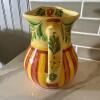 Gail Pittman Sienna Hand-Painted Ceramic Pitcher - 2