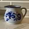 German Glazed Stoneware Creamer and Sugar Set - 3