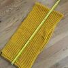 Coach Chunky Knit Wool Blend Snood Scarf - Mustard Yellow - 5
