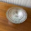Set of Five Arcoroc France Glass Nesting Bowls - 3