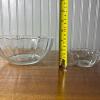 Set of Five Arcoroc France Glass Nesting Bowls - 8