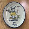 Louisville Stoneware "Barbecue by Rob" Oval Serving Platter