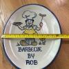 Louisville Stoneware "Barbecue by Rob" Oval Serving Platter - 4