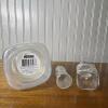 Trio of Small Glass Storage Jars - 3