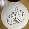 Set of Four Ceramic Wall Plates with Artisan Scenes - 4