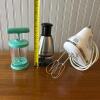 KitchenAid Hand Mixer, Cuisinart Food Chopper and Pampered Chef Whipped Cream Maker - 9