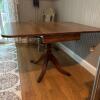 Duncan Phyfe Drop-Leaf Pedestal Table