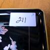 Set of 4 Japanese Lacquer Trays with Inlaid Chrysanthemum Design - 5