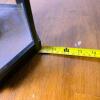 22" Hexagonal Metal and Glass Lantern with Hinged Door and Vented Top - 6