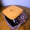 Longaberger 1991 Handwoven Baskets with Liners and Protectors - 5