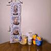 Disney Fantasma Winnie the Pooh Character Clock & Bathroom Set, Complete, Circa 2002, Ceramic & Plastic