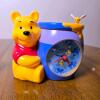 Disney Fantasma Winnie the Pooh Character Clock & Bathroom Set, Complete, Circa 2002, Ceramic & Plastic - 4