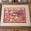 Framed Windsor Art Charles Wysocki Prints Set, 5 Pieces, 13"x16" - 2