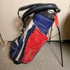 PING Hoofer Stand Golf Bag &ndash; Red/Blue/White, 4-Way Divider, Dual Straps - 2