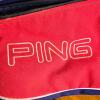 PING Hoofer Stand Golf Bag &ndash; Red/Blue/White, 4-Way Divider, Dual Straps - 7