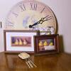 Pear-Themed 16" Wall Clock and Art Bundle