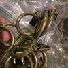 Mixed Curtain Rod Rings & Accessories Lot - 4