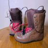 Forum Men's Snowboard Boots, Size 9.5, Brown, Traditional Lacing