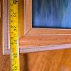 Pair Ted Gregory Framed Oil Paintings USS Hickox DD-673 and Italian Ocean Liner 28" x 23" - 9