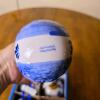 Set of 6 Hand-Painted Delft Blue Porcelain Christmas Ornaments, 3-inch Diameter - 3