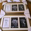 North American Enclosures Multi-Opening Gold Photo Frames 10x20 & 7x29, Mat Included, Made USA - 3