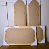 North American Enclosures Multi-Opening Gold Photo Frames 10x20 & 7x29, Mat Included, Made USA - 4