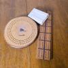 Cribbage Board Set: 3 Boards (Round Wood, Rectangular Wood, Plastic), Aviator Cards