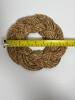 Handwoven Jute Rope Trivets & Straw Placemats Set - 5