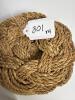 Handwoven Jute Rope Trivets & Straw Placemats Set - 6