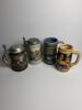 German & Irish Beer Steins Set