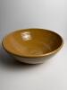 Tan Glazed Stoneware Bowl