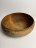 Smooth Wooden Serving Bowl