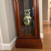 Ridgeway Grandfather Clock with Moon Phase Dial & Brass Pendulum - 3