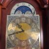 Ridgeway Grandfather Clock with Moon Phase Dial & Brass Pendulum - 4