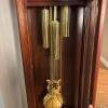 Ridgeway Grandfather Clock with Moon Phase Dial & Brass Pendulum - 7