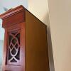 Ridgeway Grandfather Clock with Moon Phase Dial & Brass Pendulum - 11