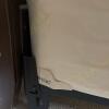 Queen Bed with Dark Wooden Headboard & Optional Tempurpedic Mattress and Bedding - 5