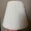 Traditional Metal Candlestick Table Lamp with Pleated Cream Shade - 2