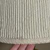 Traditional Metal Candlestick Table Lamp with Pleated Cream Shade - 4