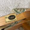 Scheibe Wooden Foldable Luggage Rack with Decorative Woven Straps - 6