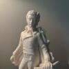 Pair of Figurines: Chopin Bust by Giannelli & Mozart Statue by Luchessi - 8