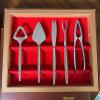 Kalmar Designs Italy 8-Piece Stainless Steel Modernist Serving Utensil Set - 6