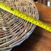 Three Artificial Ivy & Floral Arrangements in Wicker Baskets and Hogley Brass Planter - 4