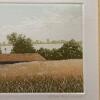 Framed Landscape Print, "Outfield - Wilts," Signed and Numbered, 17"x12" - 4
