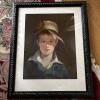 Framed "The Blue Boy" by Thomas Gainsborough Poster Print, 26" x 32"
