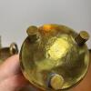 Middle Eastern Brass & Copper Tableware Lot &ndash; Engraved Teapots, Cauldron, Ewer, Decorative Plates - 8